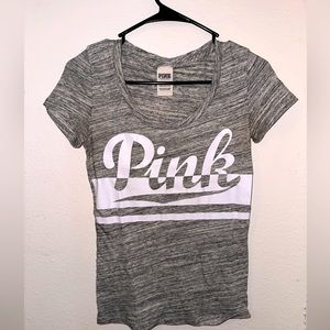 Grey PINK Victorias Secret shirt